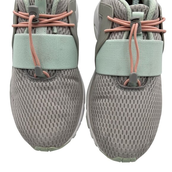 Vionic Berlin Womens 8.5  Gray Mint Mesh Athletic Slip On Sneakers Running Shoes - Picture 3 of 13